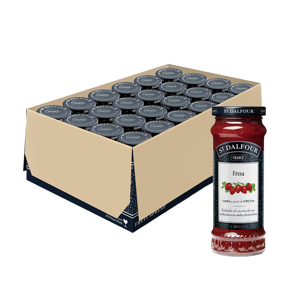 Caja Grande x 24 unidades Mermelada St Dalfour 284gr