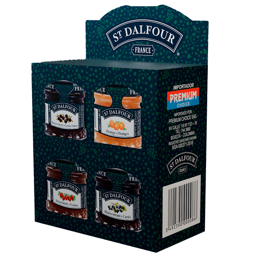 Set de Regalo Cuatro Mermeladas Mini St Dalfour