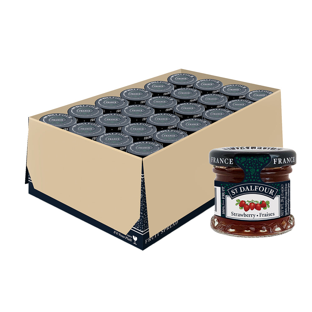 Caja Grande x 48 unidades Mermelada St Dalfour 28gr